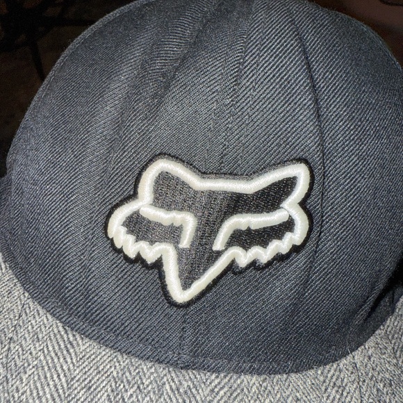 Fox Racing Black/Grey Snapback Hat - Picture 2 of 6